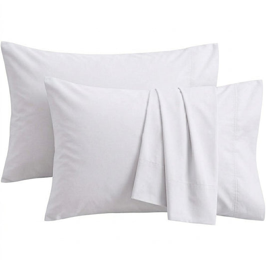 Premium Bamboo Pillowcases 2 Pack Cooling & Hypoallergenic Lyocell Bedding 100% Organic Bamboo Silk for Hair and Skin