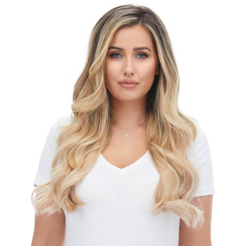 Wavy Clip-in Hair Extensions 6pcs Synthetic Hair 22-inch Extensions for Instant Volume & Length
