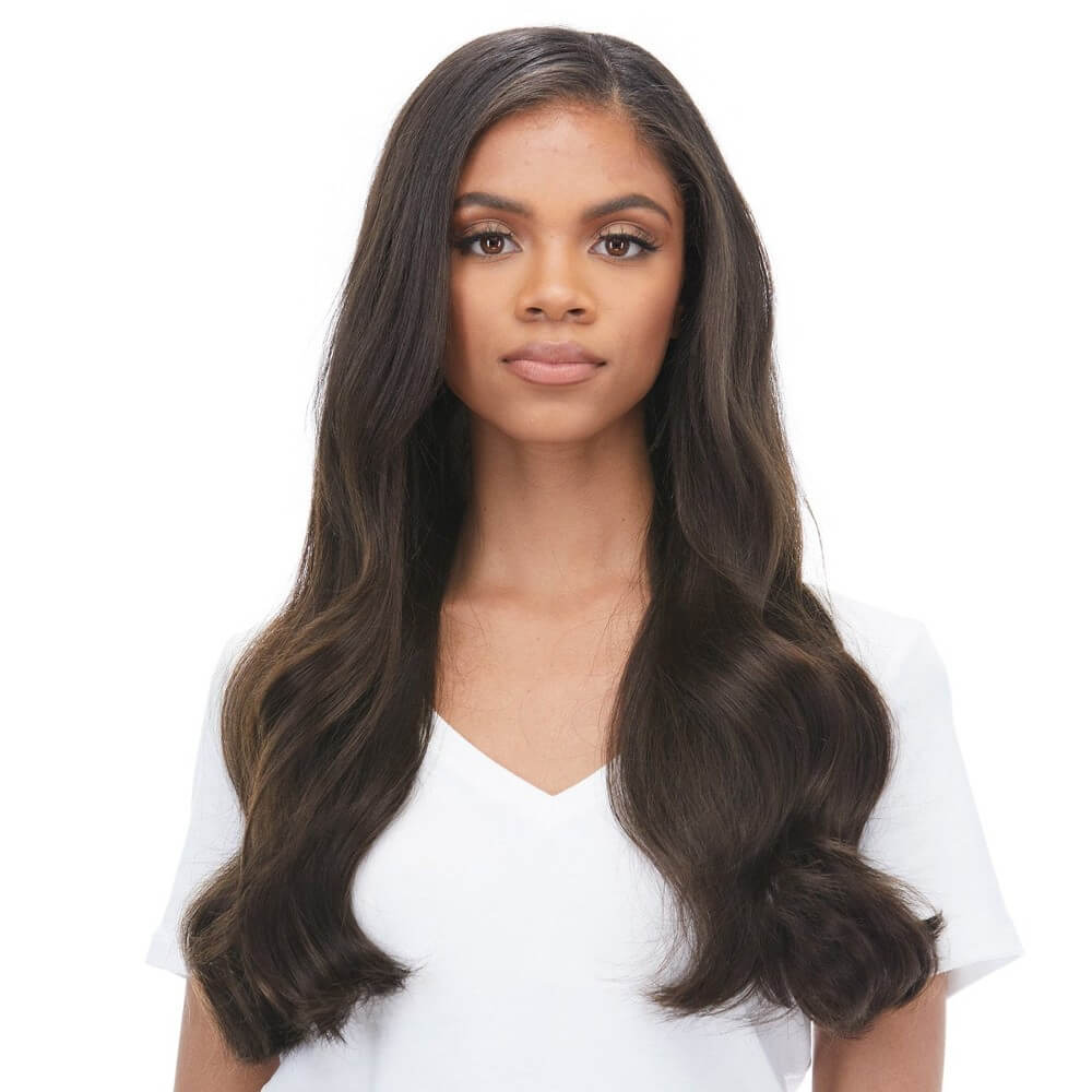 Wavy Clip-in Hair Extensions 6pcs Synthetic Hair 22-inch Extensions for Instant Volume & Length