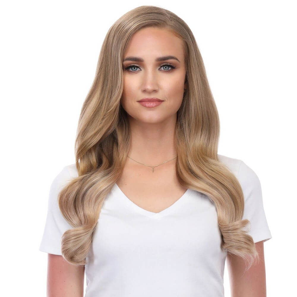 Wavy Clip-in Hair Extensions 6pcs Synthetic Hair 22-inch Extensions for Instant Volume & Length