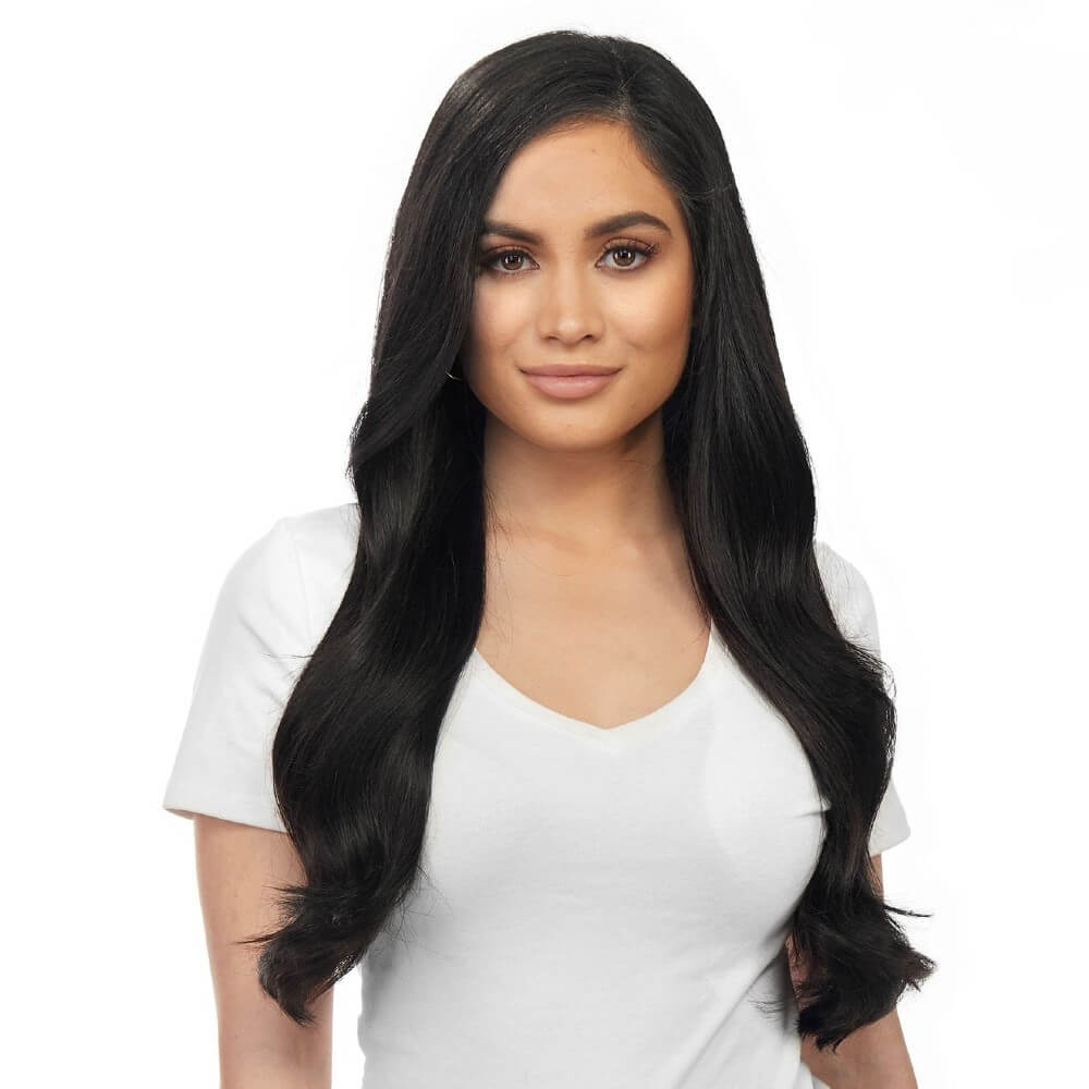 Wavy Clip-in Hair Extensions 6pcs Synthetic Hair 22-inch Extensions for Instant Volume & Length