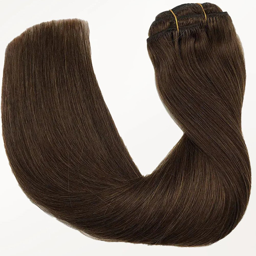 Straight Clip-in Hair Extensions 6pcs Synthetic Hair 22-inch Extensions for Instant Volume & Length