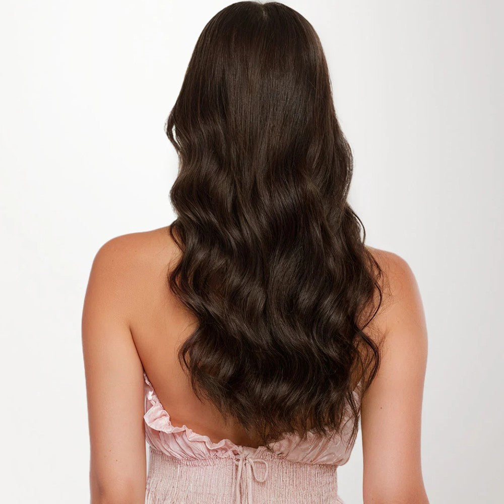 Straight Clip-in Hair Extensions 6pcs Synthetic Hair 22-inch Extensions for Instant Volume & Length