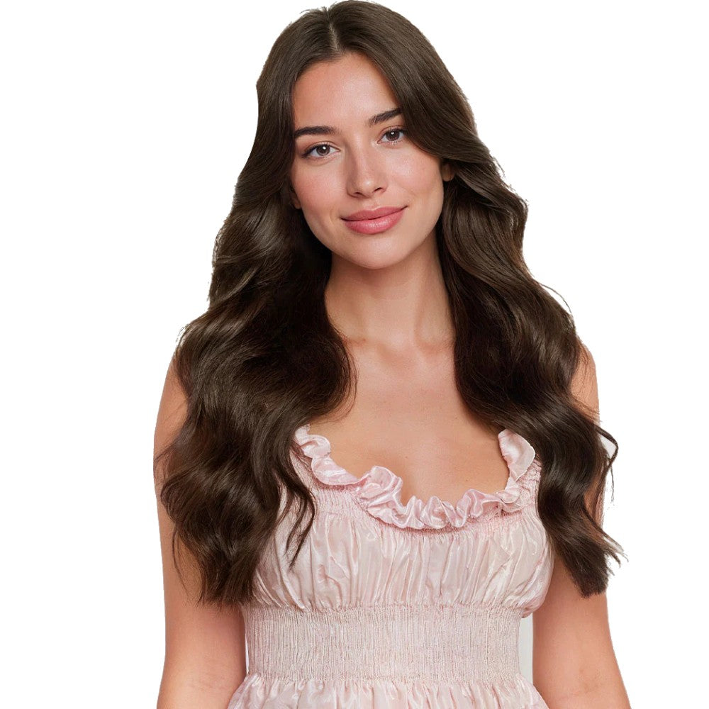 Straight Clip-in Hair Extensions 6pcs Synthetic Hair 22-inch Extensions for Instant Volume & Length