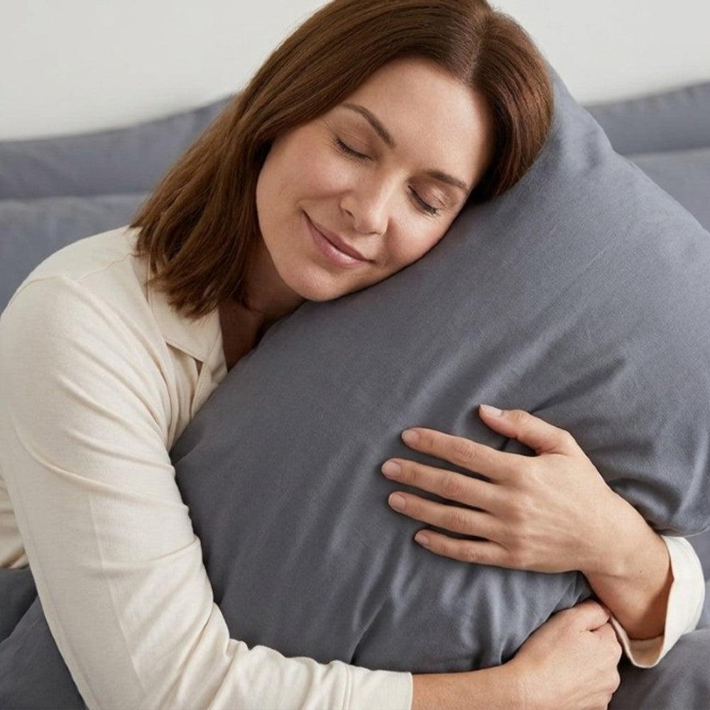 Premium Bamboo Pillowcases 2 Pack Cooling & Hypoallergenic Lyocell Bedding 100% Organic Bamboo Silk for Hair and Skin
