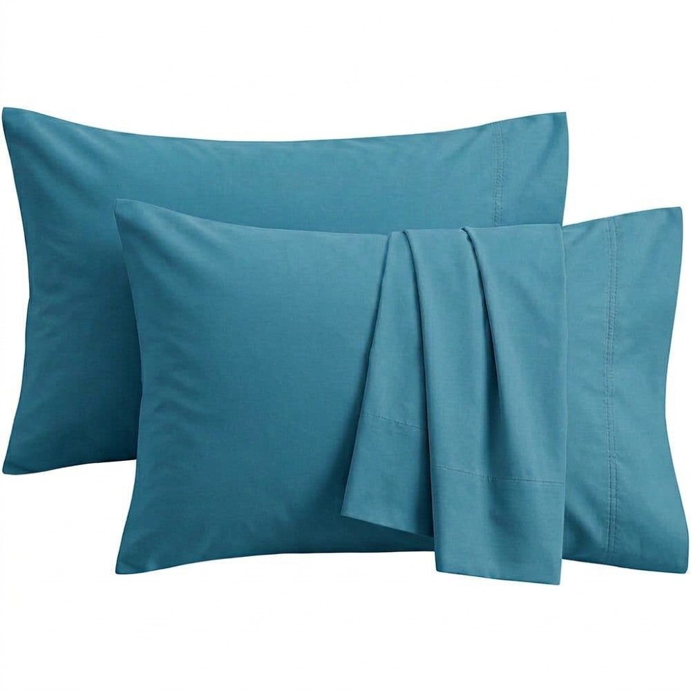 Premium Bamboo Pillowcases 2 Pack Cooling & Hypoallergenic Lyocell Bedding 100% Organic Bamboo Silk for Hair and Skin