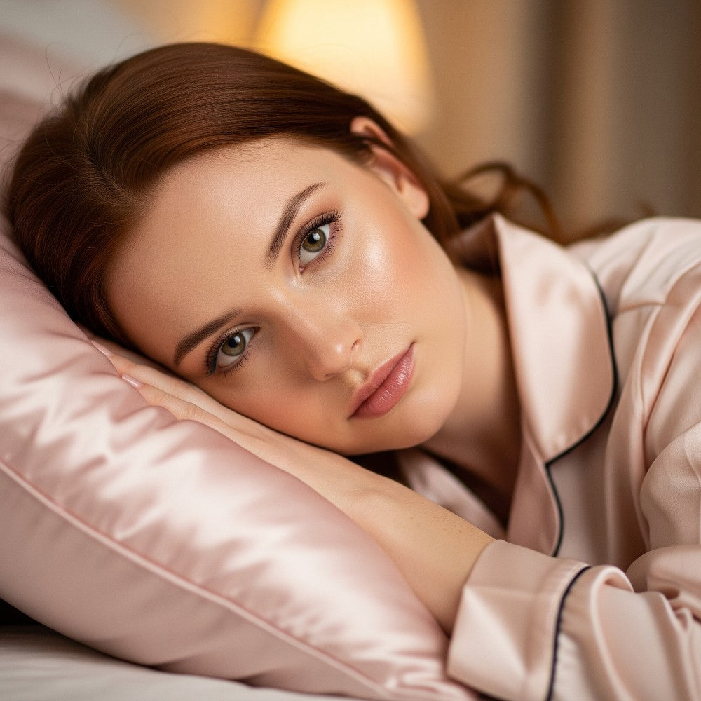 Premium Silk Pillowcase for Healthier Hair & Smoother Skin – Enhance Your Beauty Sleep