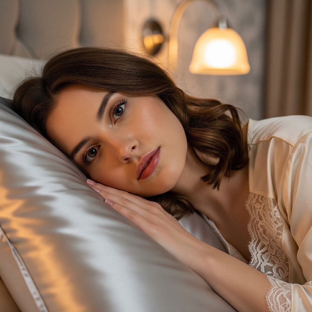 Premium Silk Pillowcase for Healthier Hair & Smoother Skin – Enhance Your Beauty Sleep