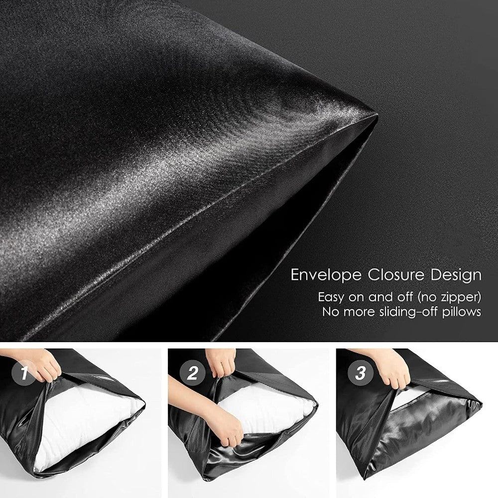 Luxury 100% Pure Mulberry Silk Sleep Set – Silk Pillowcase, Eye Mask & Hair Scrunchie Gift Set